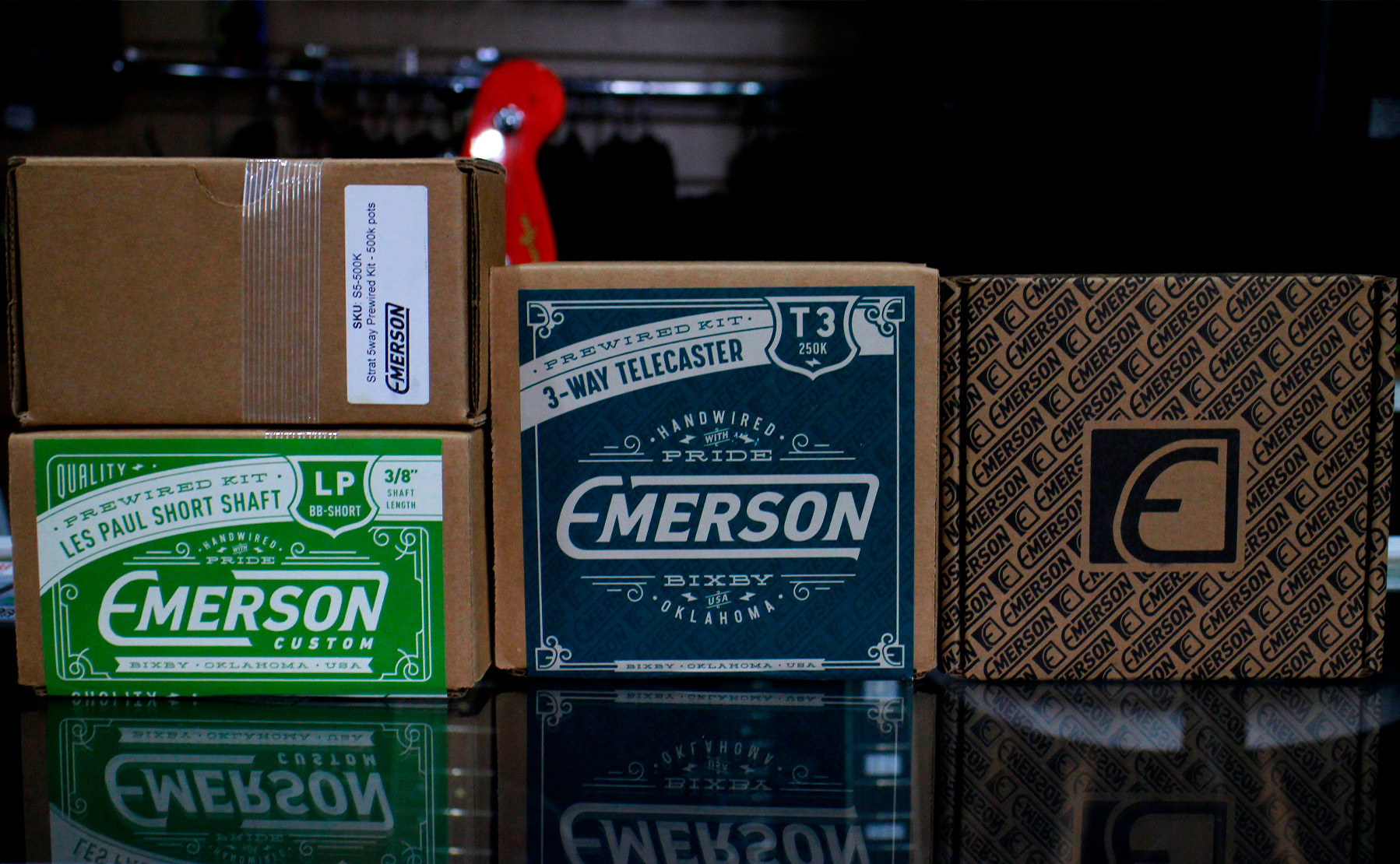 Улучшите звучание своей гитары уже сейчас: новая поставка  темброблоков от Emerson уже на сайте!